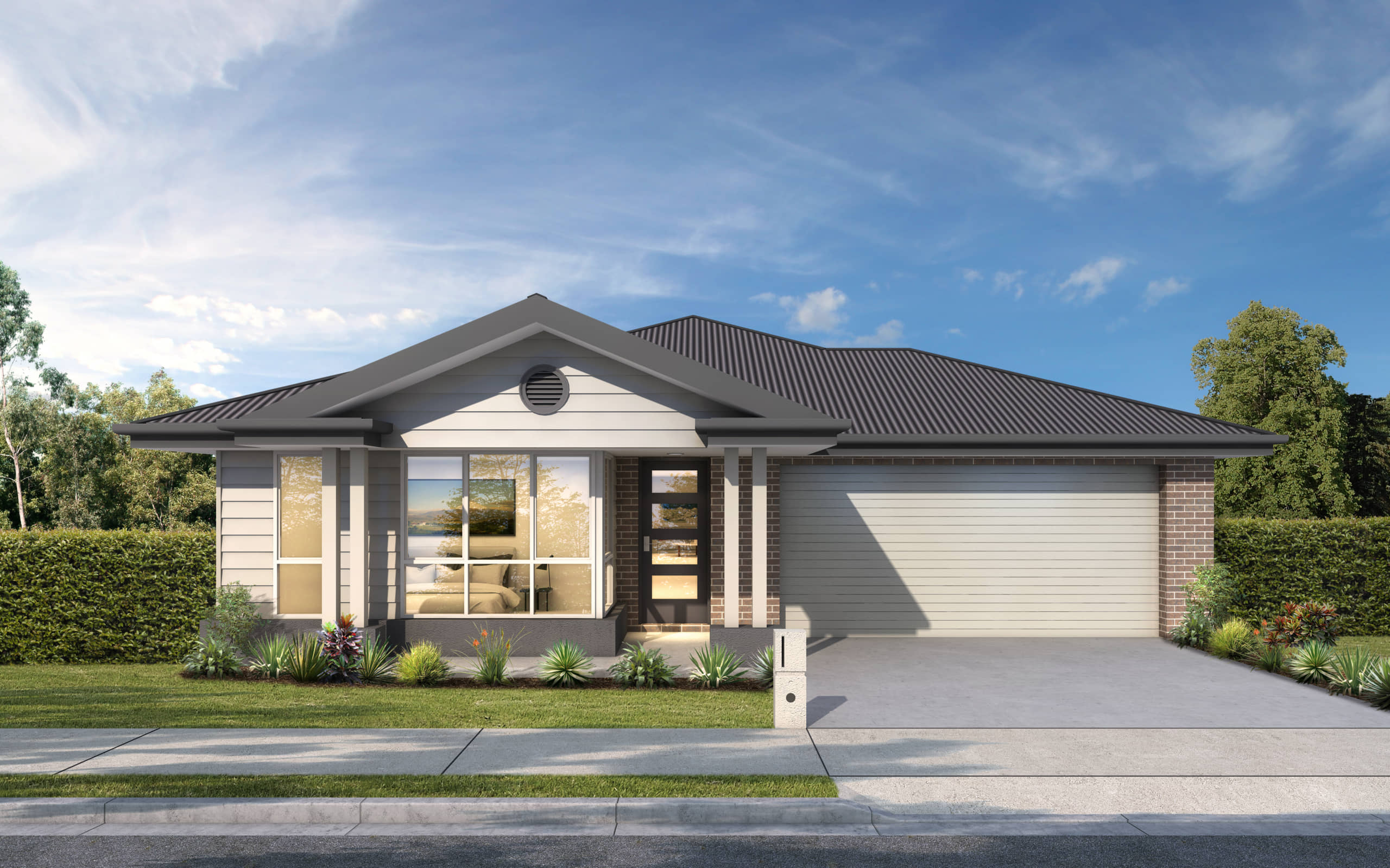 Haven-Facade-Colorbond-Roof-21 Bellbird — Lot 612