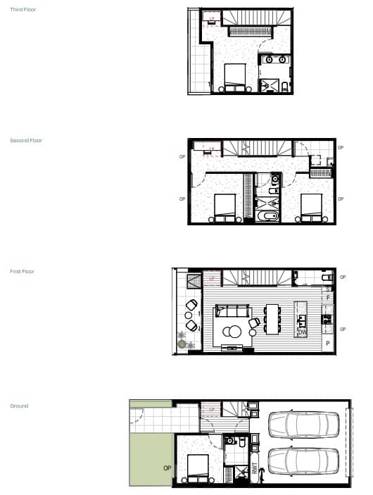 The Fields Townhouses – Bellfield — Lot S2.25/25A