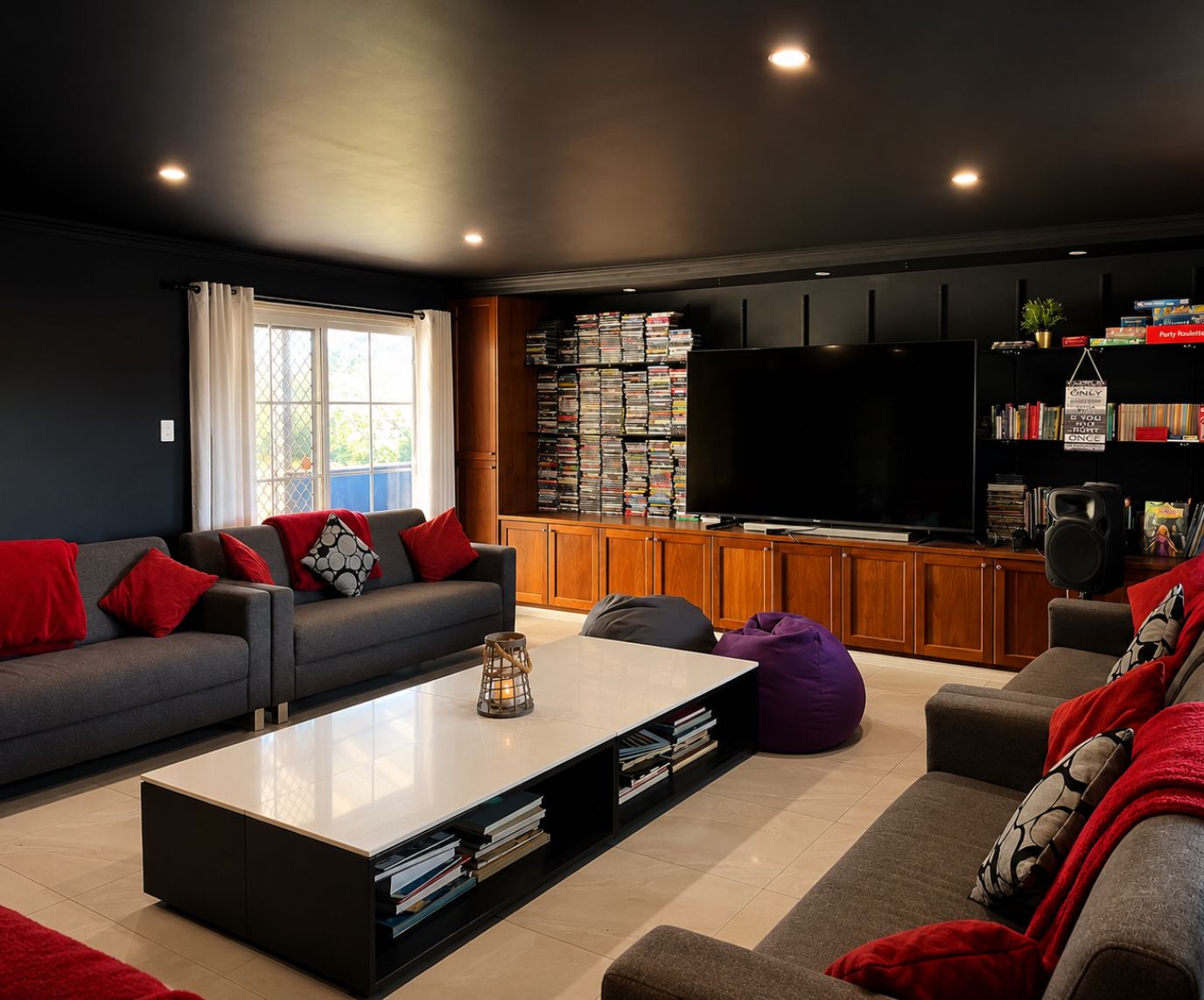 cinema_room_001 Berrima Retreat Group Accommodation for upto 55 Guests