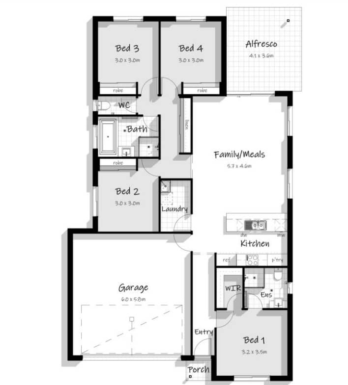 Rosewood — Lot 124
