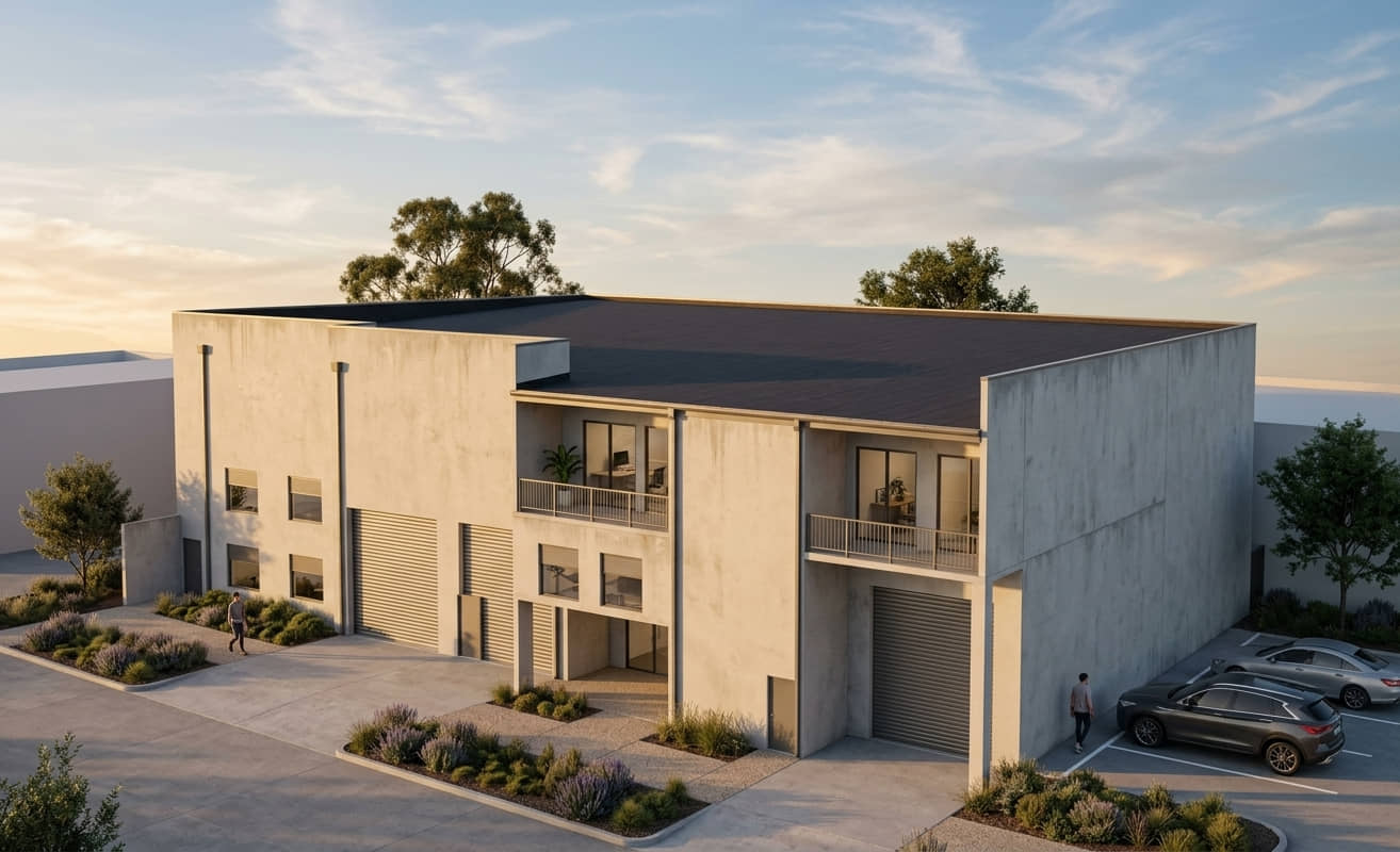 9 lady Tyree UNIT 3: Brand-New Warehouse & Mezzanine
